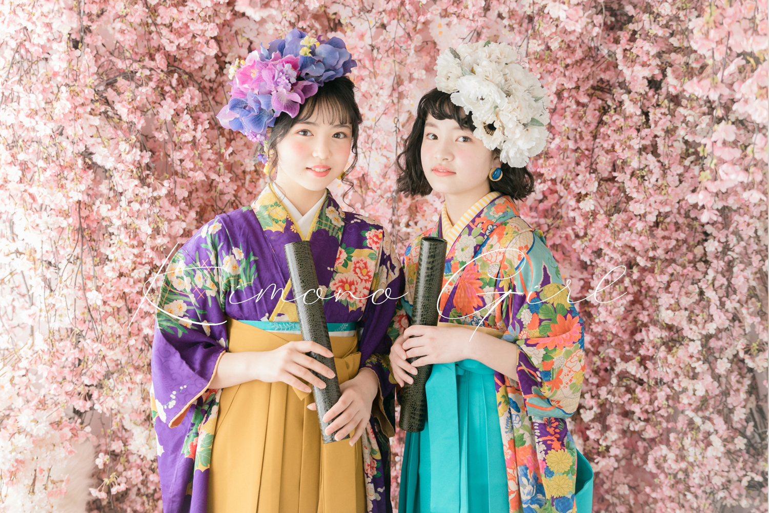 卒園式卒業式の袴 袴コーデ ヘアスタイル 袴レンタル│KIMONO GIRL