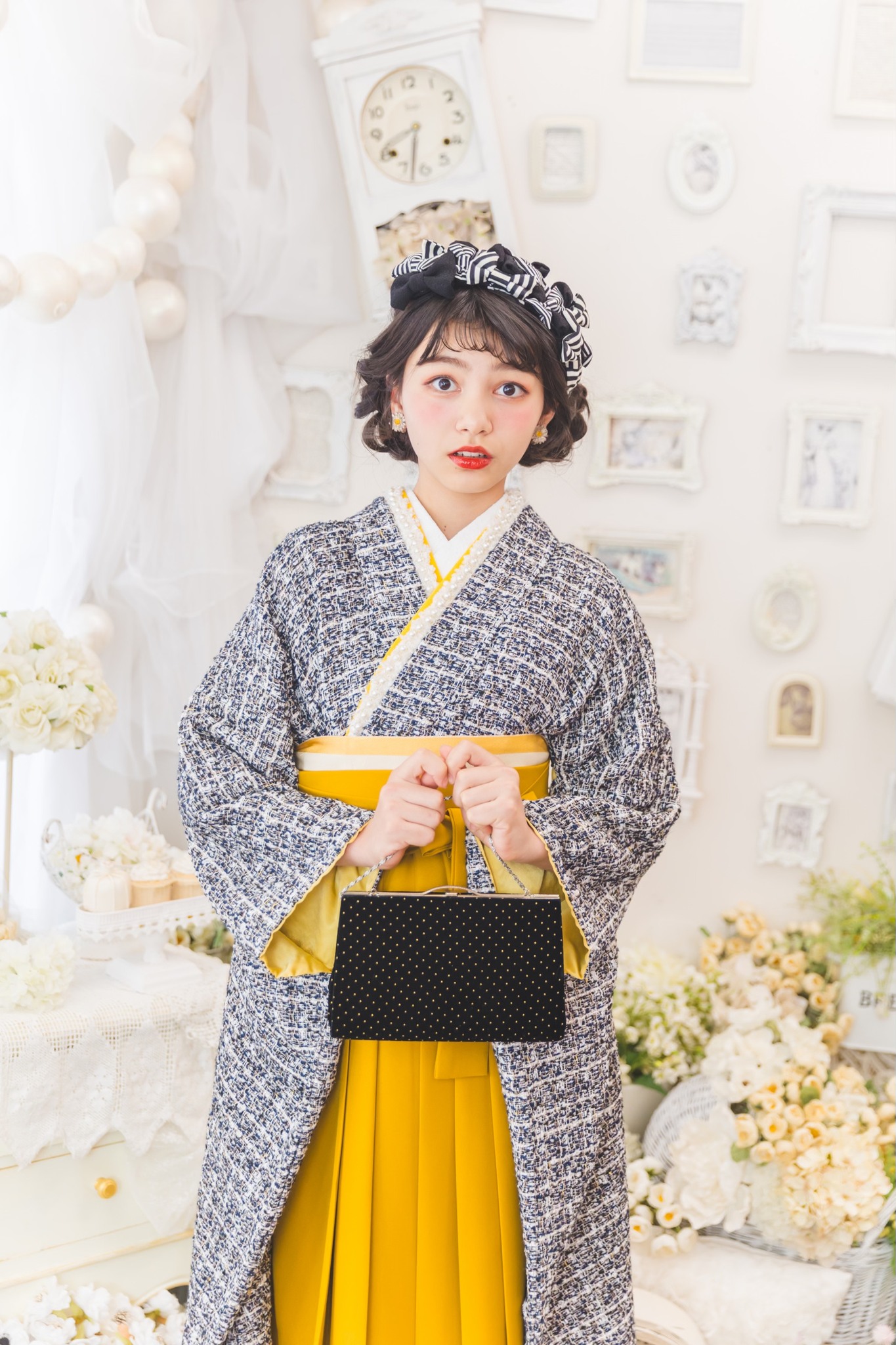 小学校卒業袴 キモノガール 袴フォト 卒業式