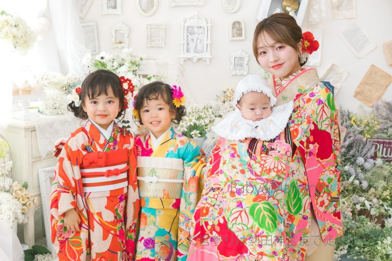 熱田神宮お宮参り衣装 無料レンタル産着・初着│SNOW*IN