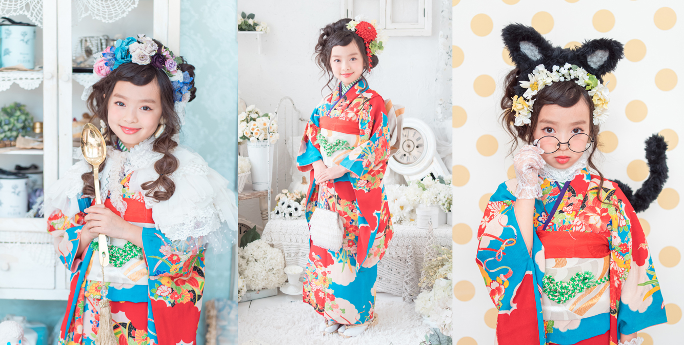七五三 お着物セット 7歳 訳あり