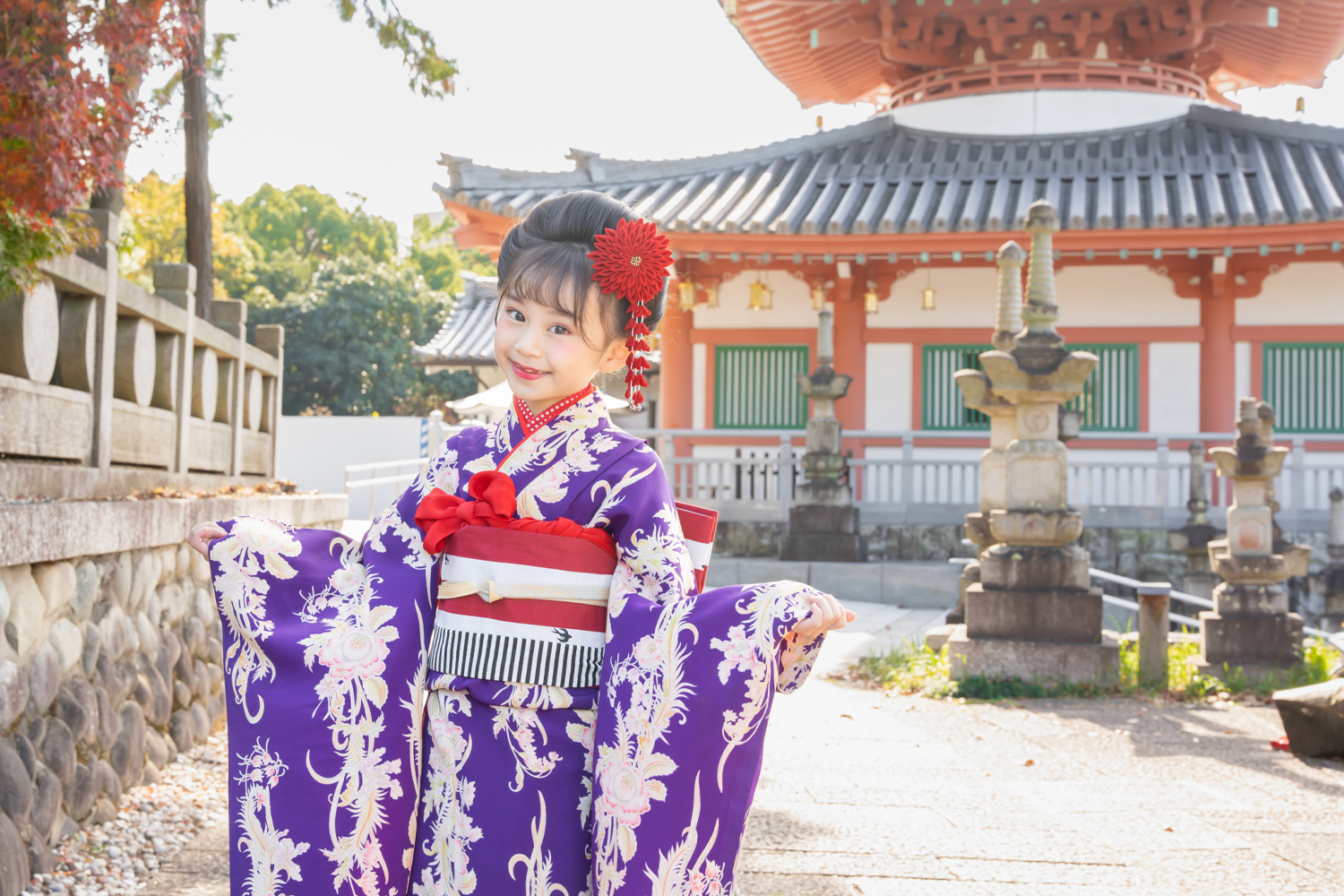 ついに7歳！みんな笑顔の七五三│七五三お役たちサイト