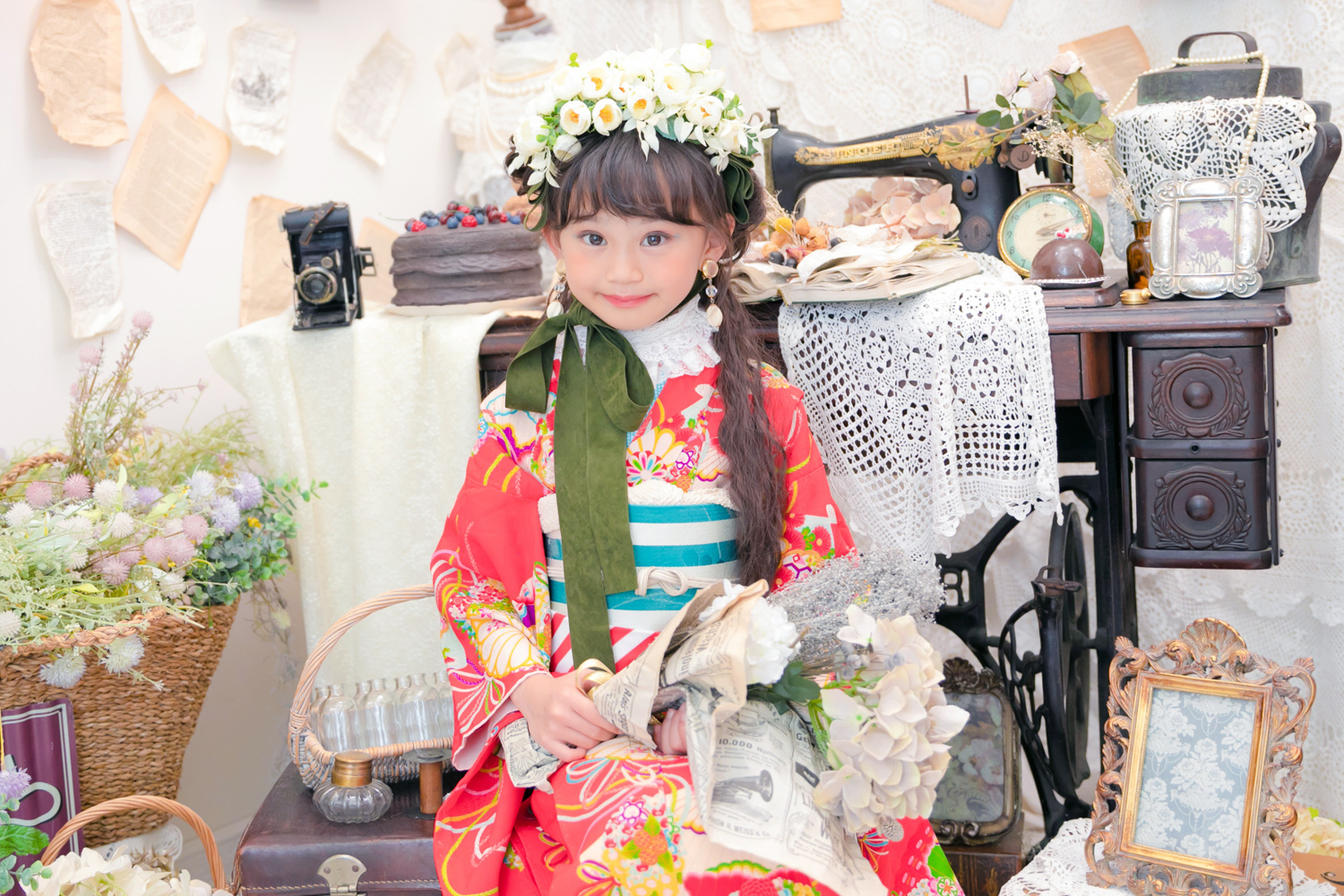 フォトスタジオで写真撮影にかかる時間はどのくらい？七五三の撮影方法